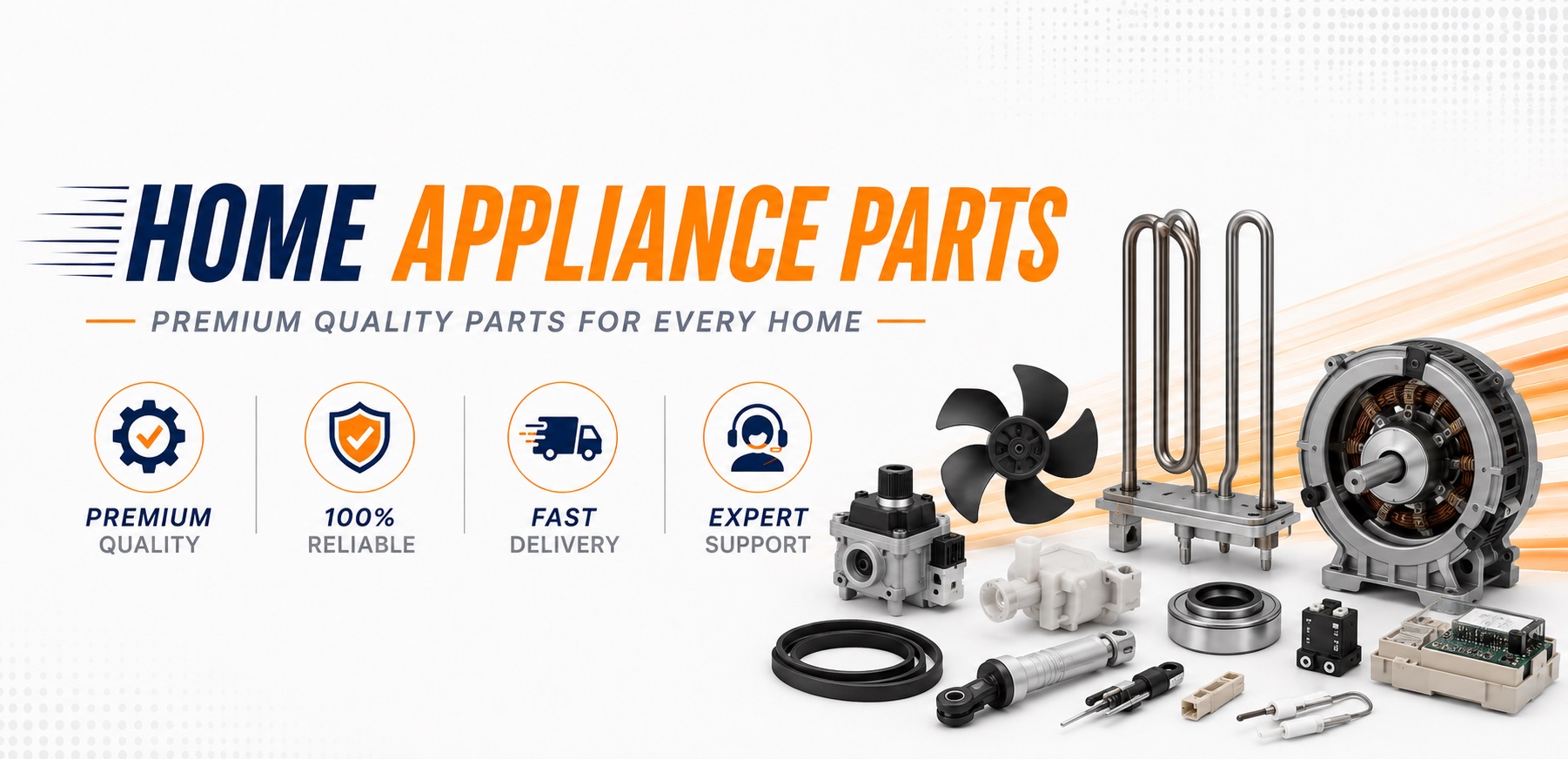 Buy Genuine Home Appliance Spare Parts & Accessories - Premium Spare